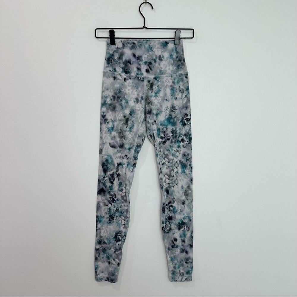 Lululemon Align Pant Legging 28" Kaleidofloral floral Multi size 4